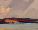 John William Beatty (Canadian, 1869 - 1941), <em>Frozen Lake, Northern Ontario</em>, 1928, oil on canvas. Bequest of Ambia L. Going, 1938. © 2012 Art Gallery of Ontario.