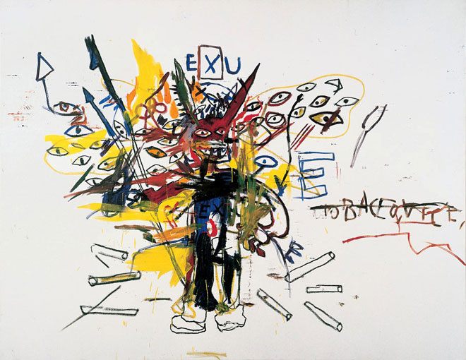 Jean-Michel Basquiat, Exu, 1988