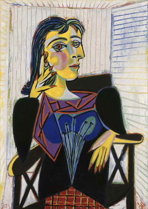 Pablo Picasso, Portrait of Dora Maar (Portrait of Dora Maar)